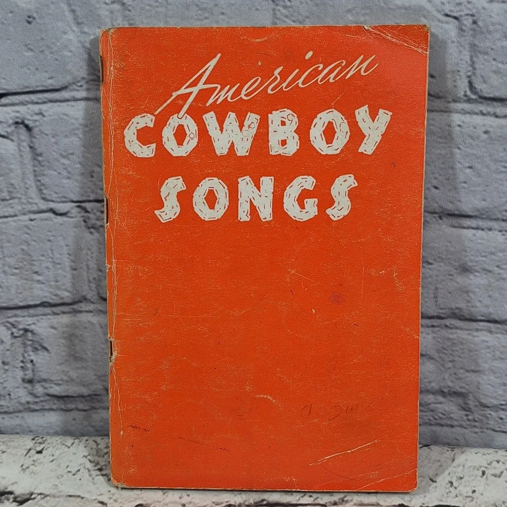 VINTAGE- American Cowboy Songs (1939, Paperback)